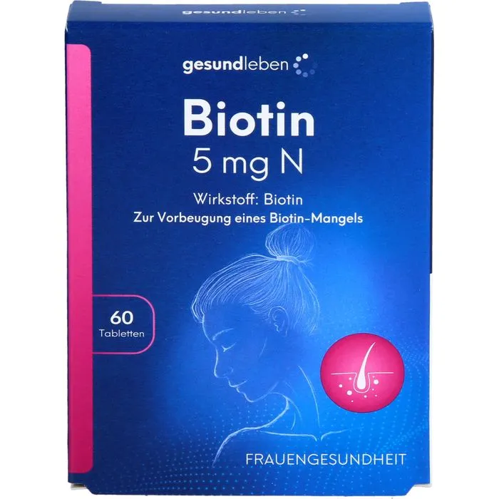 GESUND LEBEN Biotin 5 mg N Tabletten 60 St