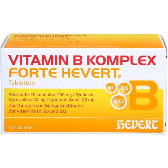 VITAMIN B KOMPLEX forte Hevert Tabletten 100 St