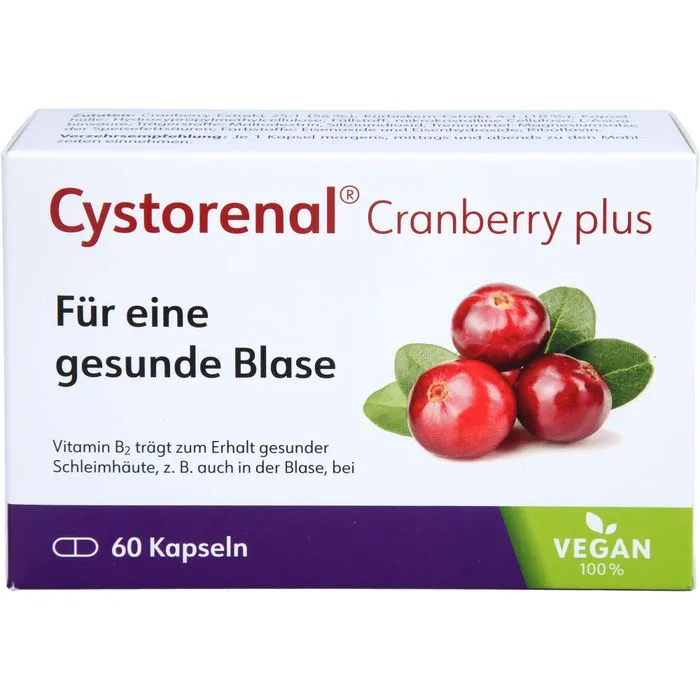 CYSTORENAL Cranberry plus Kapseln 60 Stück