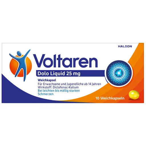 VOLTAREN Dolo Liquid 25 mg Weichkapseln 10 St