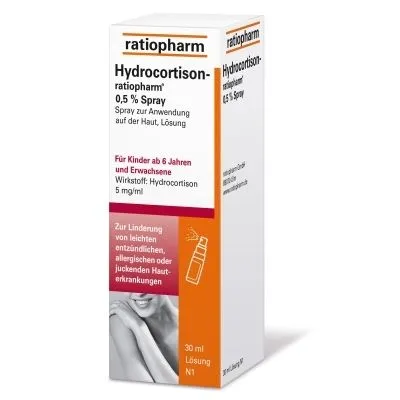 HYDROCORTISON-ratiopharm 0,5% Spray 30 ml