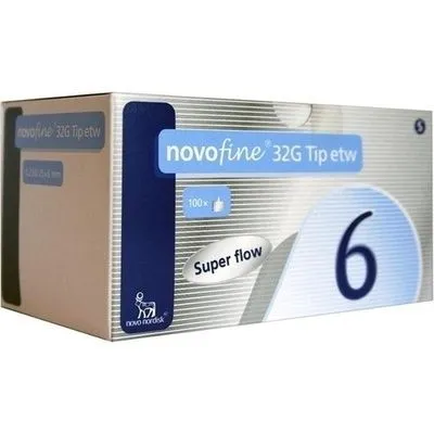 NOVOFINE Nadeln 32 G 6 mm 100 St