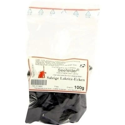SEEFELDER salzige Lakritz-Ecken KDA 100 g