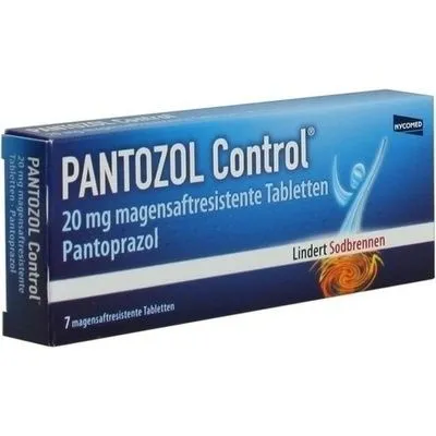 PANTOZOL Control 20 mg magensaftres.Tabletten 7 St