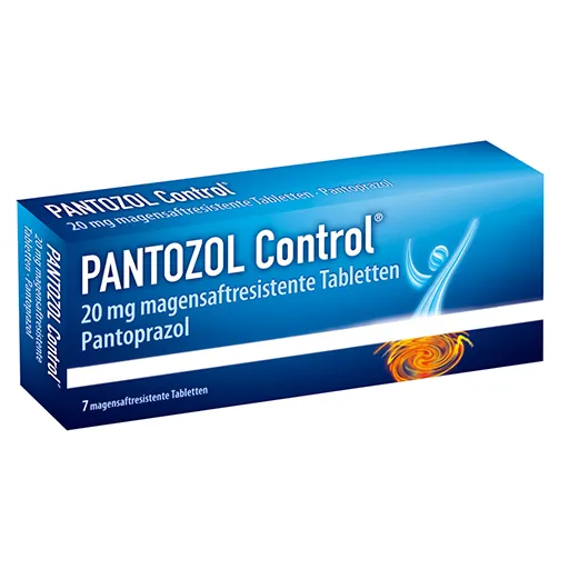 PANTOZOL Control 20 mg magensaftres.Tabletten 7 St