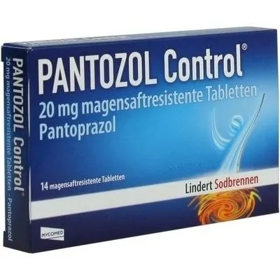 PANTOZOL Control 20 mg magensaftres.Tabletten 14 St
