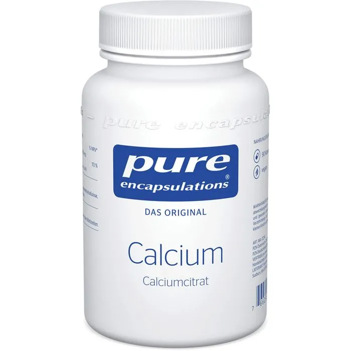 PURE ENCAPSULATIONS Calcium Calciumcitrat Kapseln 90 Stück