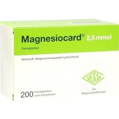 MAGNESIOCARD 2,5 mmol Filmtabletten 200 St