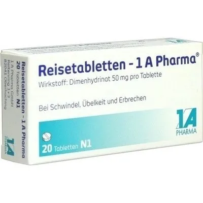 REISETABLETTEN-1A Pharma 20 St