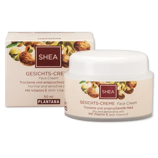 PLANTANA Shea-Butter Gesichts-Creme 50 ml