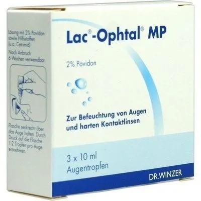 LAC OPHTAL MP Augentropfen 3X10 ml