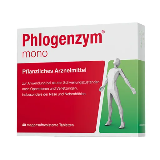PHLOGENZYM mono magensaftresistente Tabletten 40 St