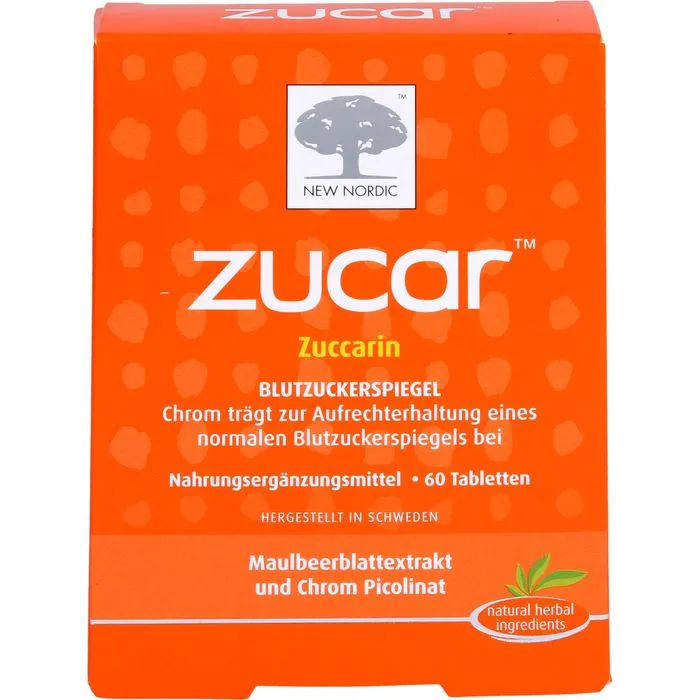 ZUCAR Zuccarin Tabletten 60 Stück