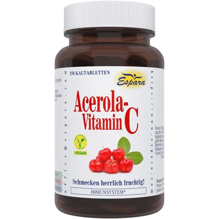 ACEROLA VITAMIN C Kautabletten 60 Stück