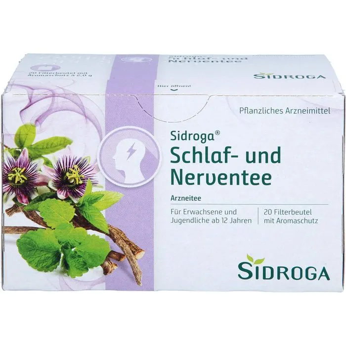 SIDROGA Schlaf- und Nerventee Filterbeutel 40 g