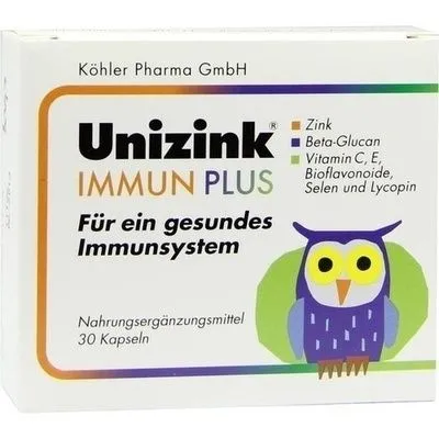 UNIZINK Immun Plus Kapseln 1X30 St