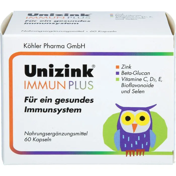 UNIZINK Immun Plus Kapseln 60 Stück