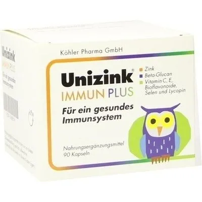UNIZINK Immun Plus Kapseln 1X90 St