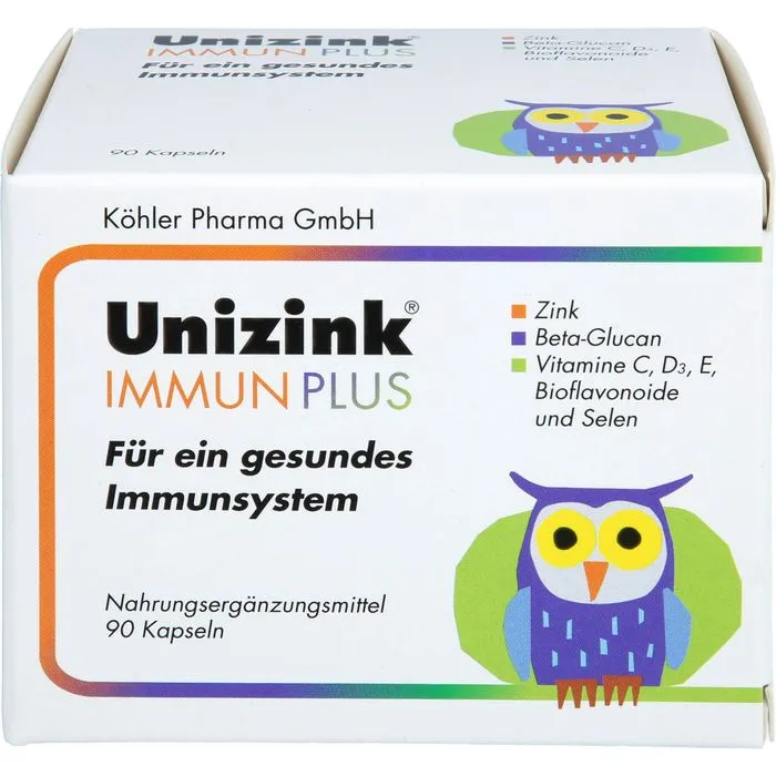 UNIZINK Immun Plus Kapseln 90 Stück