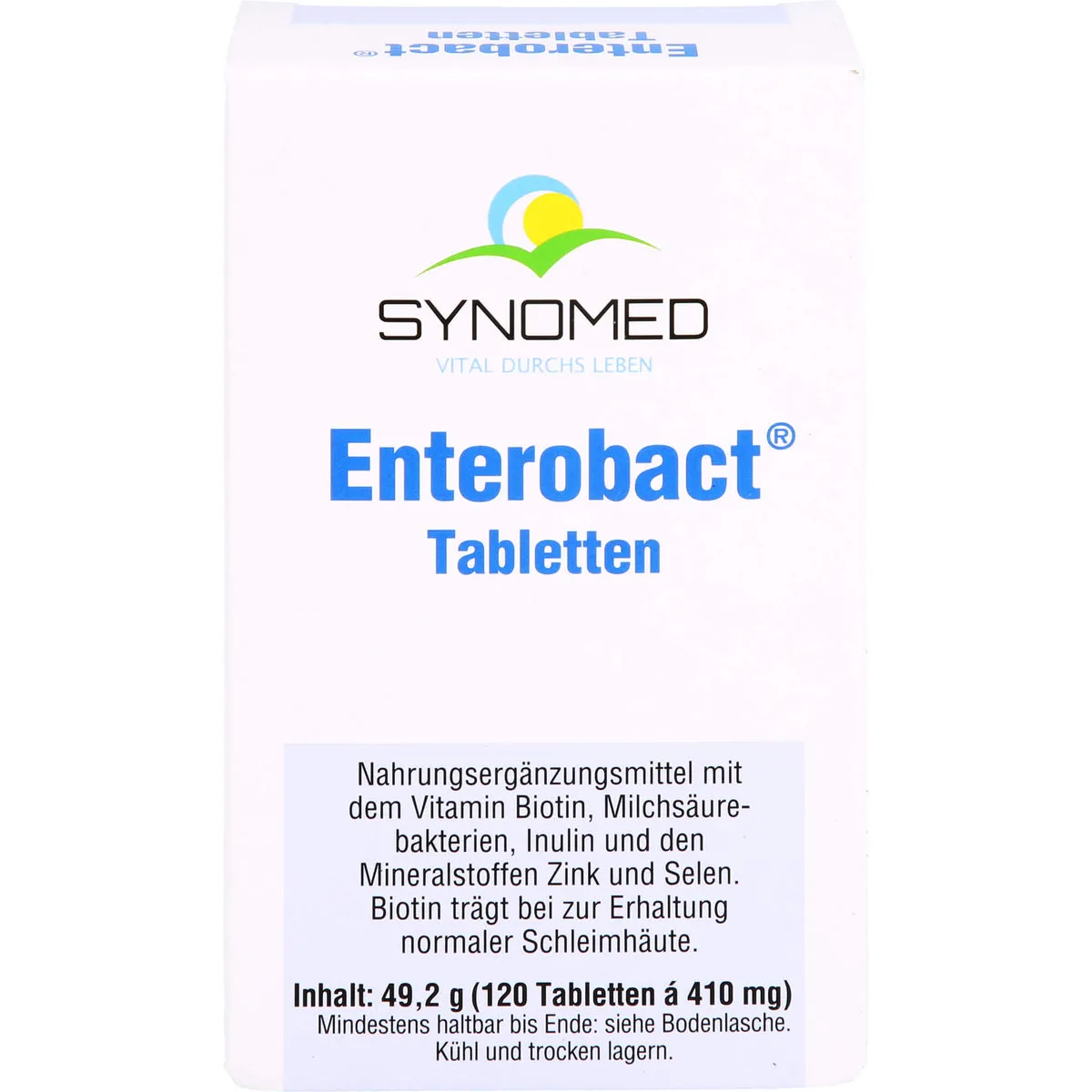 SYNOMED Enterobact Tabletten, 120 St. Tabletten