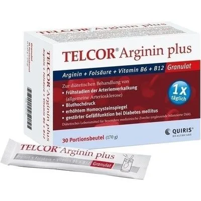 TELCOR Arginin plus Btl. Granulat 30 St