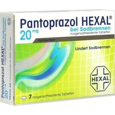 PANTOPRAZOL HEXAL b.Sodbrennen magensaftres.Tabl. 7 St