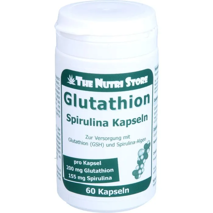 GLUTATHION 200 mg+Spirulina Kapseln 60 Stück