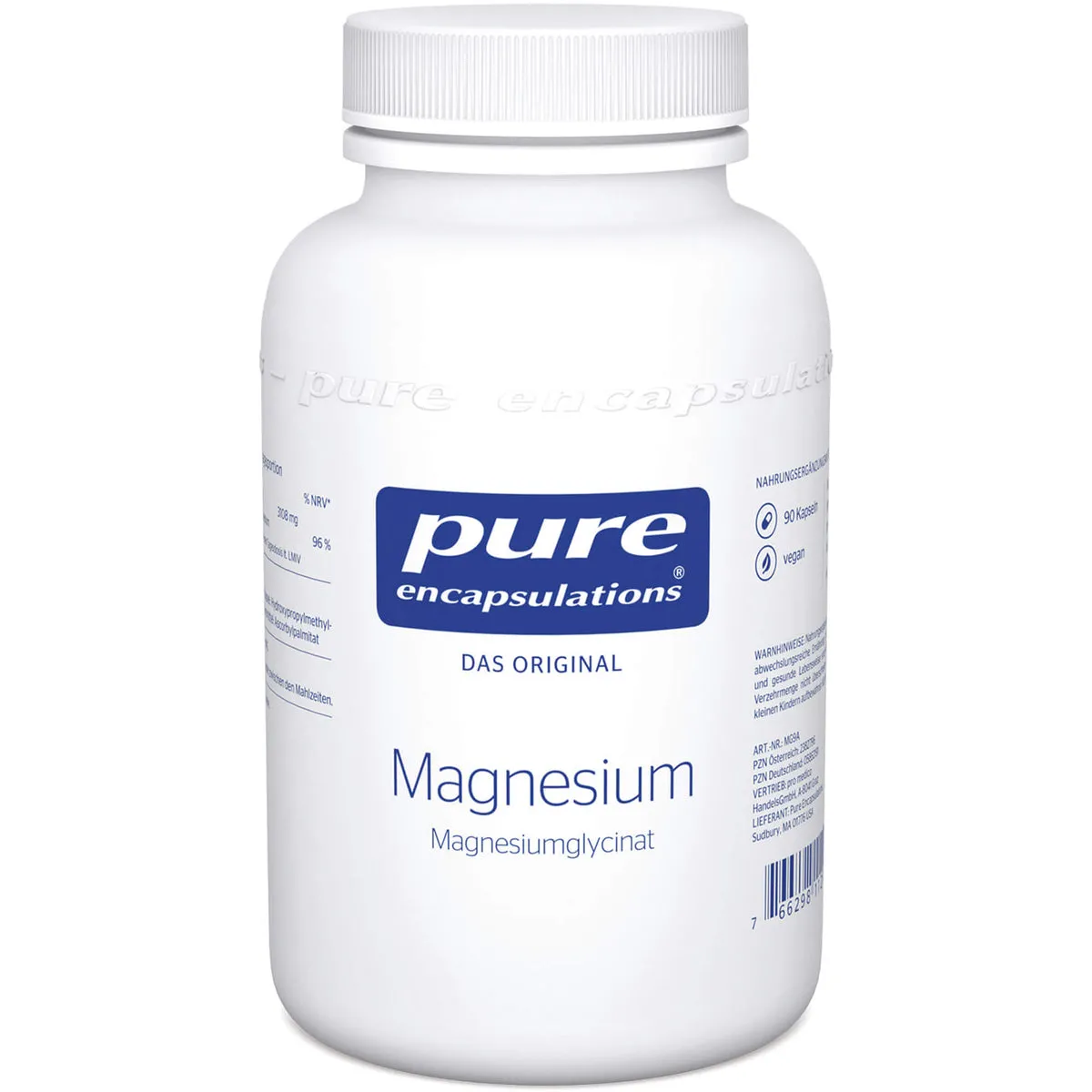 pure encapsulations Magnesium Magnesiumglycinat Kapseln, 90 St. Kapseln
