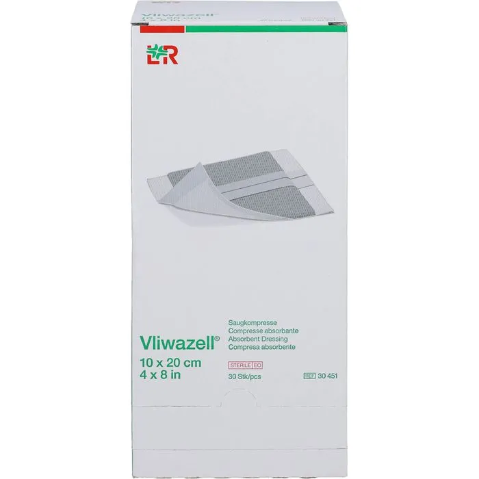 VLIWAZELL Saugkompressen steril 10x20 cm 30 St