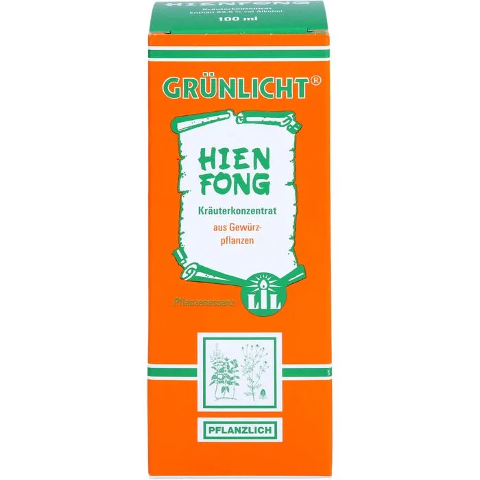 GRÜNLICHT HIENFONG Kräuterkonzentrat Tropfen 100 ml