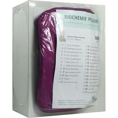 BIOCHEMIE Pflüger Komplett Set 1-27 1 P