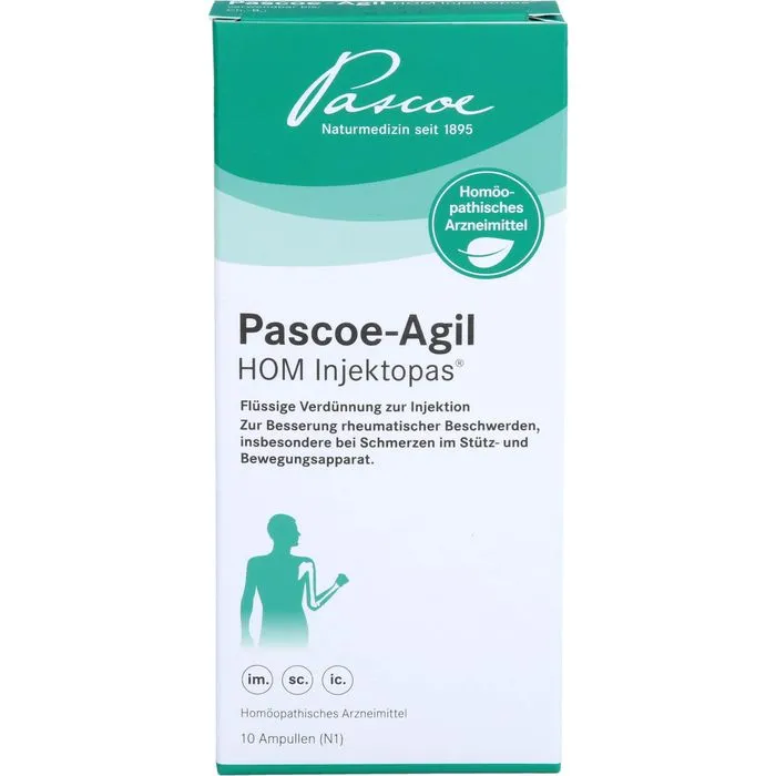 PASCOE-Agil HOM Injektopas Ampullen 10X2 ml