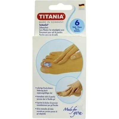 ZEHENSCHUTZ Technogel klein TITANIA 6 St