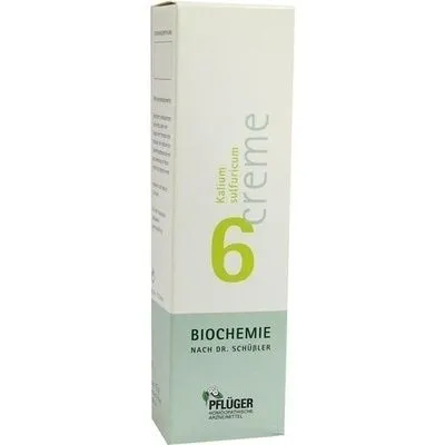BIOCHEMIE Pflüger 6 Kalium sulfuricum Creme 75 g