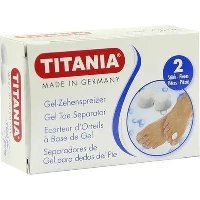 ZEHENSPREIZER aus Gel TITANIA 2 St
