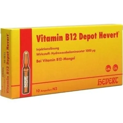 VITAMIN B12 DEPOT Hevert Ampullen 10X2 ml