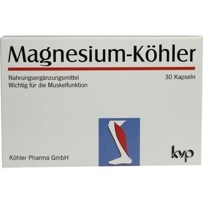 MAGNESIUM KÖHLER Kapseln 1X30 St