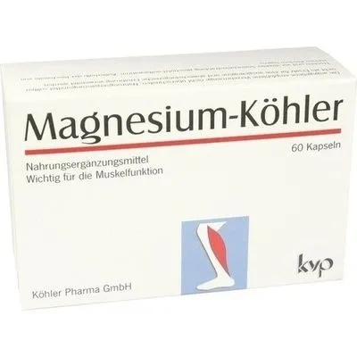 MAGNESIUM KÖHLER Kapseln 1X60 St