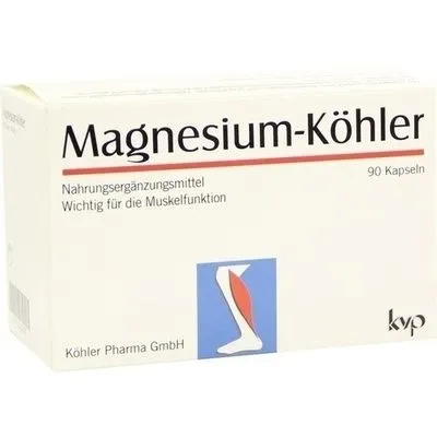 MAGNESIUM KÖHLER Kapseln 1X90 St