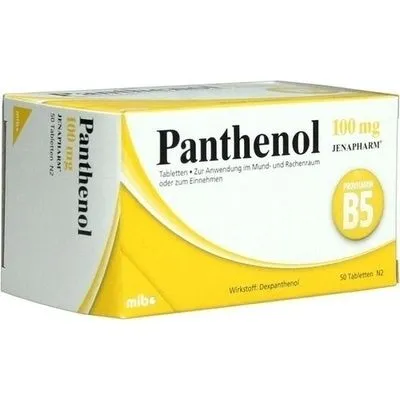 PANTHENOL 100 mg Jenapharm Tabletten 50 St