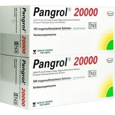 PANGROL 20.000 magensaftresistente Tabletten 200 St