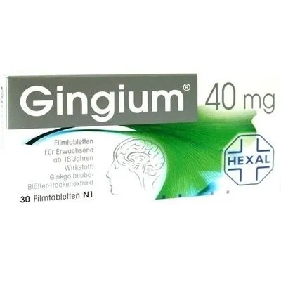 GINGIUM 40 mg Filmtabletten 30 St