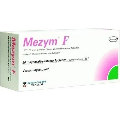 MEZYM F magensaftresistente Tabletten 50 St