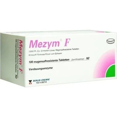 MEZYM F magensaftresistente Tabletten 100 St
