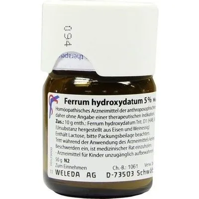 FERRUM HYDROXYDATUM 5% Trituration 50 g