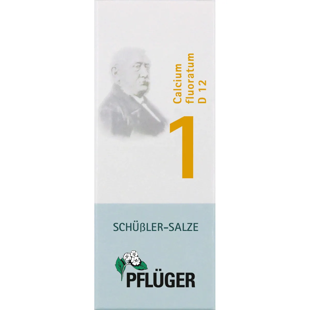 Pflüger Biochemie Nr.1 Calcium fluoratum D12 Tabletten, 1000 St. Tabletten