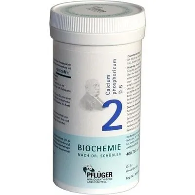 BIOCHEMIE Pflüger 2 Calcium phosphoricum D 6 Tabl. 400 St