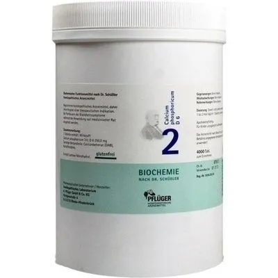 BIOCHEMIE Pflüger 2 Calcium phosphoricum D 6 Tabl. 4000 St