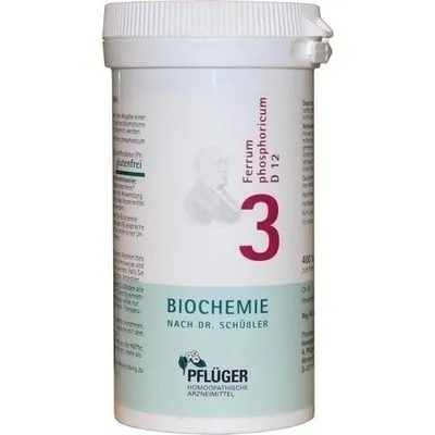BIOCHEMIE Pflüger 3 Ferrum phosphoricum D 12 Tabl. 400 St