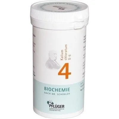 BIOCHEMIE Pflüger 4 Kalium chloratum D 6 Tabletten 400 St